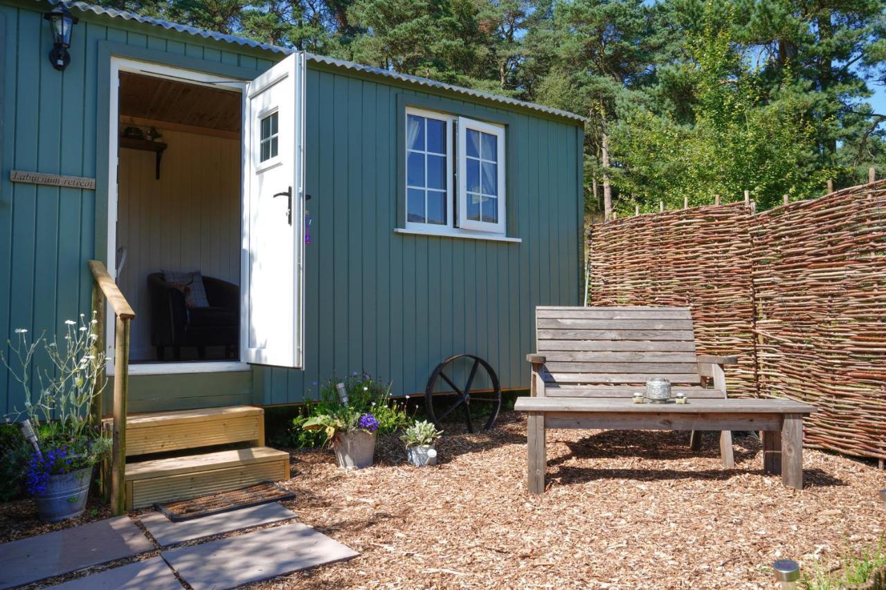 The Laburnum Retreat Shepherd Hut Private Hot Tub Upper Hulme Экстерьер фото