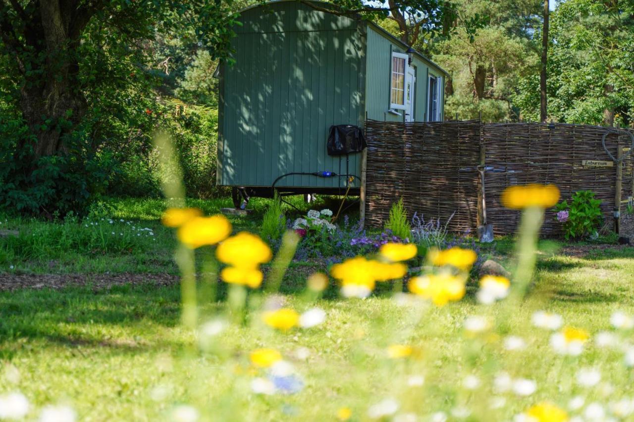 The Laburnum Retreat Shepherd Hut Private Hot Tub Upper Hulme Экстерьер фото
